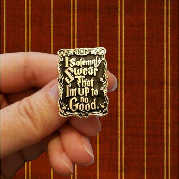 Jewelry - 👣 I solemnly swear, Harry Potter enamel pin